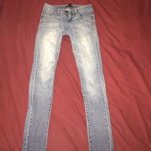 Forever 21 light wash jeans