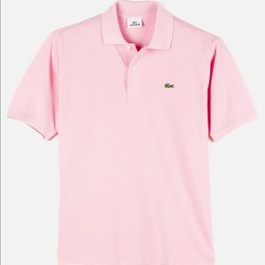 Pink Lacoste Polo