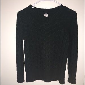 J CREW cable knit sweater