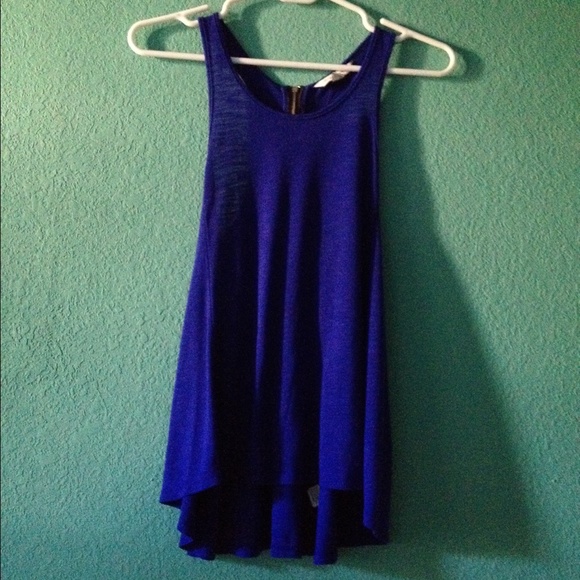 Flowy racer back tank top