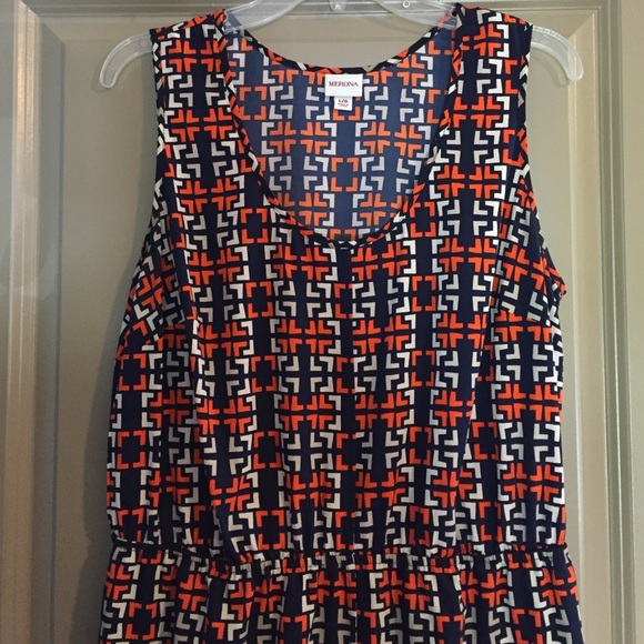 Geometric Pattern Dress - Picture 3 of 4