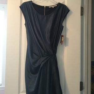 Rachel Roy blue/green sheen dress