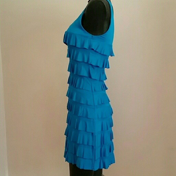 SOLD - Ruffled Express tank dress - Picture 3 of 4