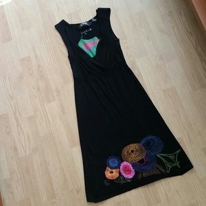 DESIQUAL sleeveless sweater dress