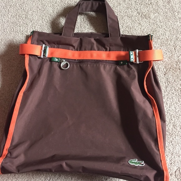 Lacoste document/book bag