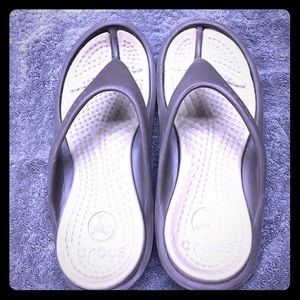 Crocs flip flops