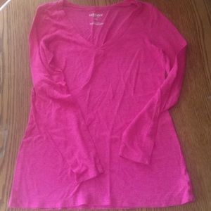 Pink long sleeve shirt