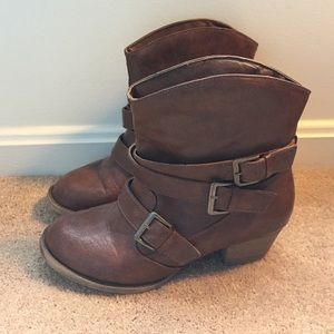 Western booties NWOT