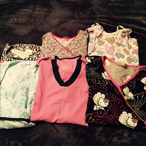 A bundle of scrub tops!!