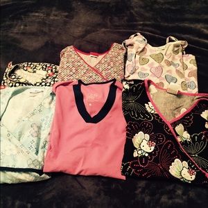 A bundle of scrub tops!!