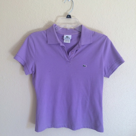 lavender lacoste polo
