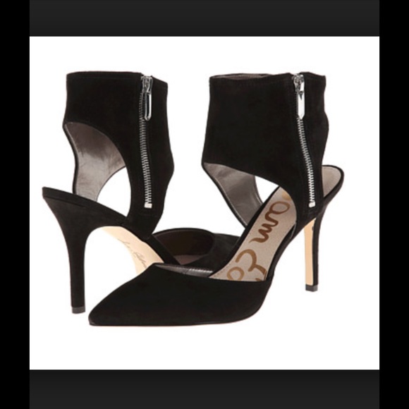 Sam Edelman women's Black Suede Heels