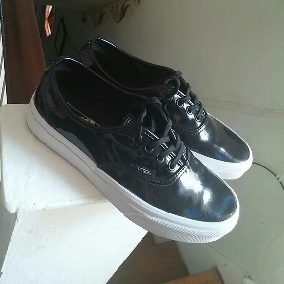 Patent Leather Vans