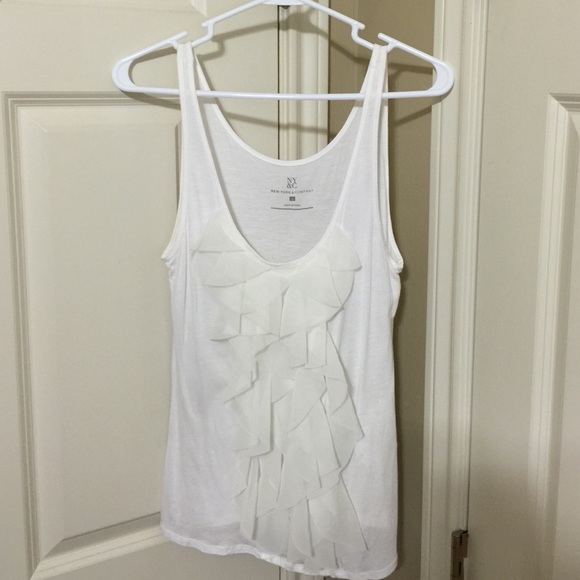 New York and Co. Ruffle top