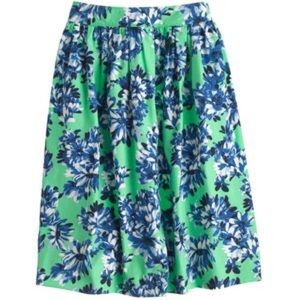 J.Crew Patio Skirt in Photo Floral