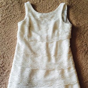 White House black market lace dress
