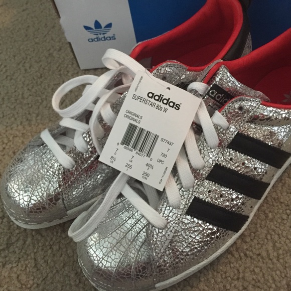 adidas topshop superstar 80s silver