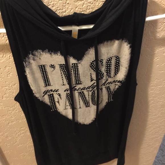I'm so fancy top