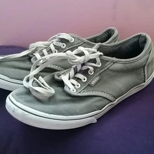 Pewter grey vans