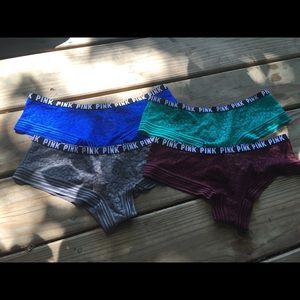 NWT SMALL Victoria's Secret PINK panty bundle