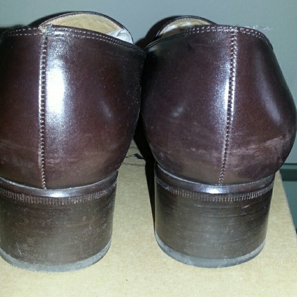 Vintage! Coach Leather Flats.. Brown - Picture 3 of 4
