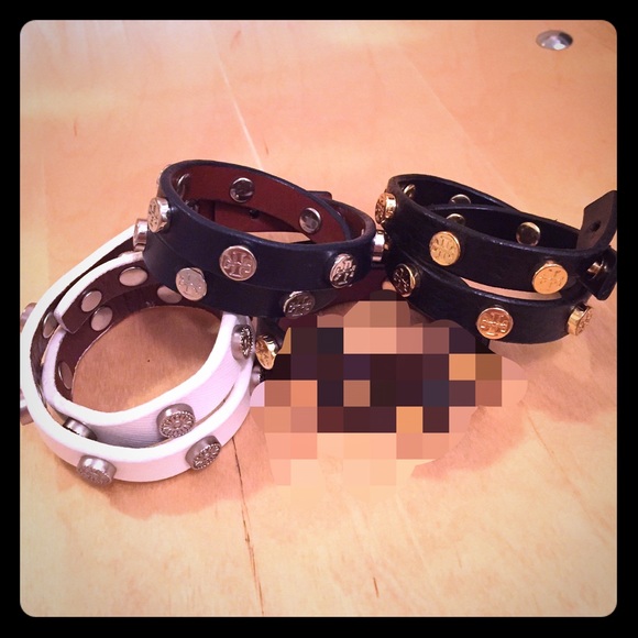 3 Tory Burch bracelets