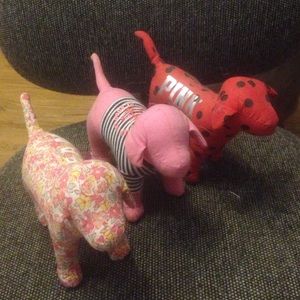 Pink Victoria secret dogs
