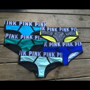 NWT SMALL Victoria's Secret PINK panty bundle lot