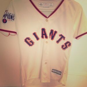 Aunthentic Hunter Pence Womens Jersey SF Giants