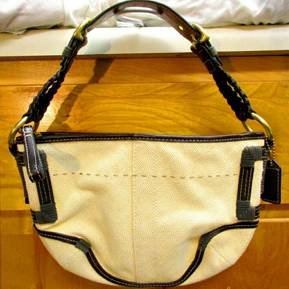 Coach Soho Handbag w/ Leather Trim L053-4710