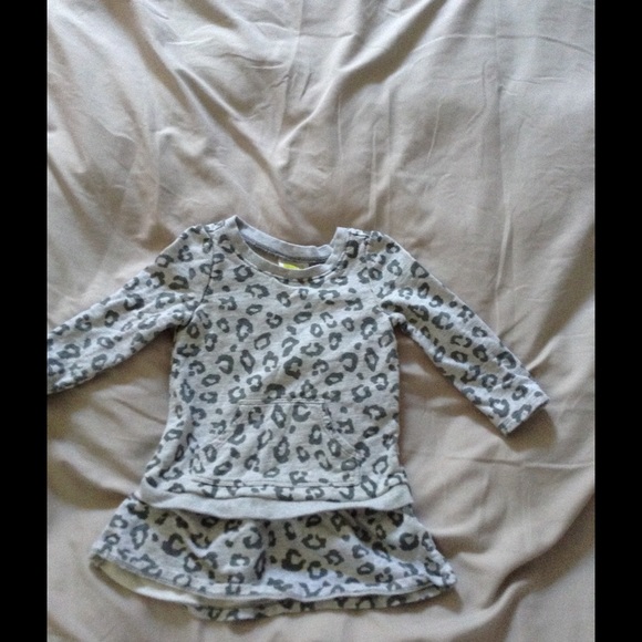 Toddler animal print dress