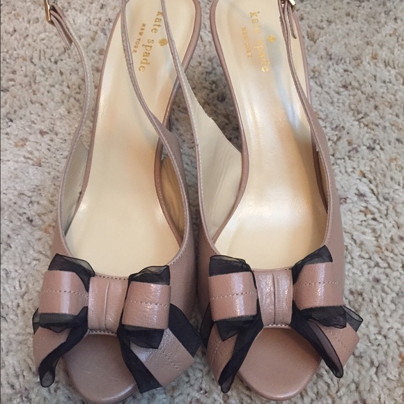 Kate Spade bow heels