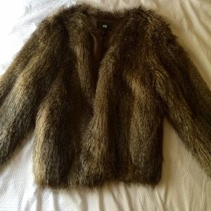 Faux Fur Coat