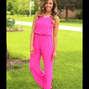 Ya Los Angeles Pink Jumpsuit