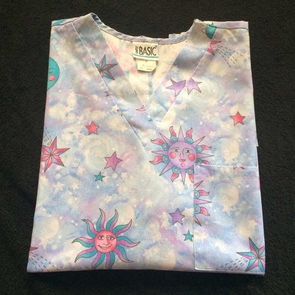Scrub Uniform Top