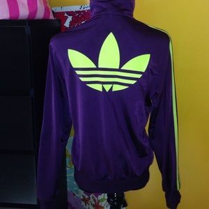 adidas lime green tracksuit