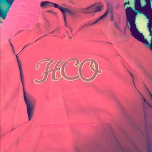 Red hollister sweater