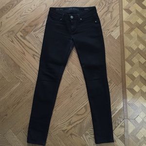 DL 1961 black skinny jeans