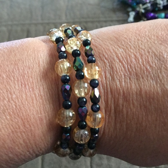 Beautiful wrap bracelet- handmade