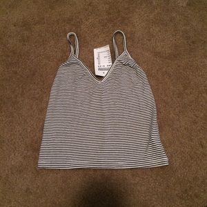 Brandy Melville striped Joanne tank