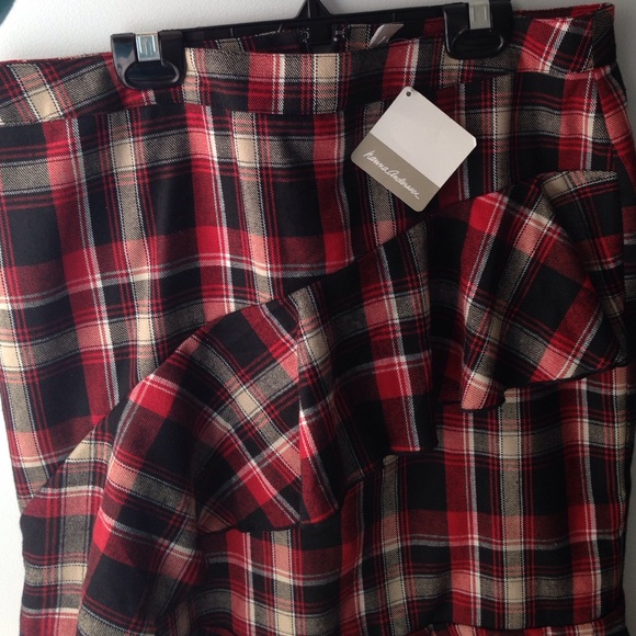 Hanna Anderson plaid skirt