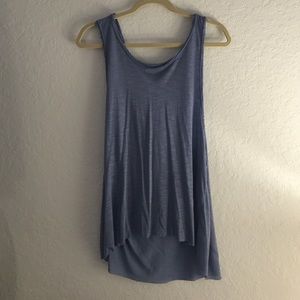 Grey blue tank top
