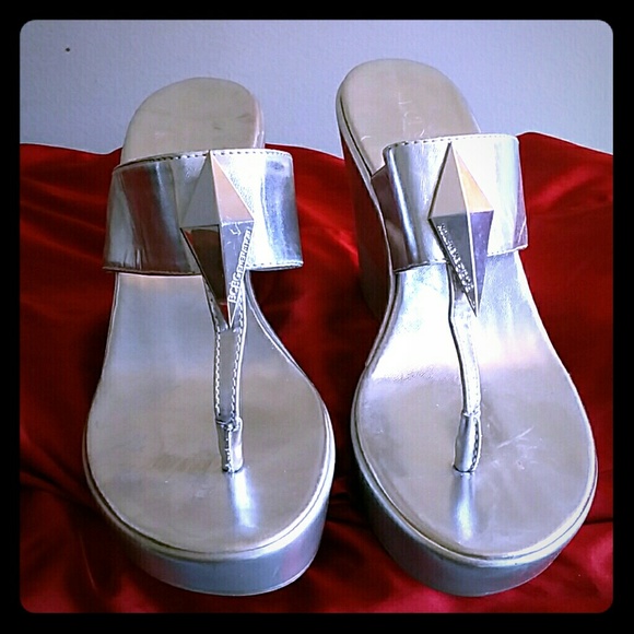 BCBG Wedge Sandals