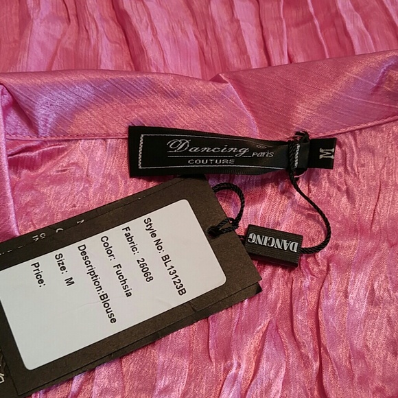 Fuchsia top - Picture 3 of 3