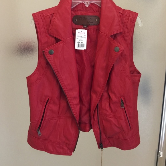 💃Leather Vest