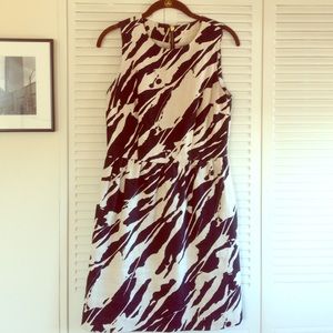 Michael Kors linen printed dress