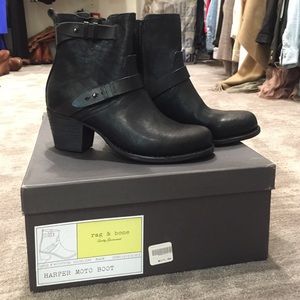 Rag and Bone Harper Moto Boot