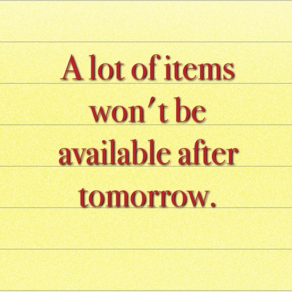 Clearing out closet