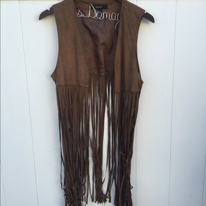 Fringe festival vest