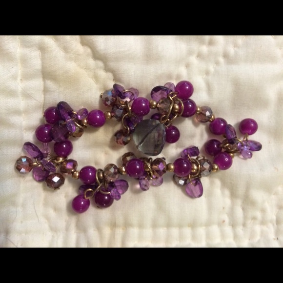 Homemade beaded bracelet
